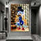 80 Donald Duck Rich canvas - Donald duck painting - modern painting - pop art print - wall painting Donald duck painting, original painting.jpg