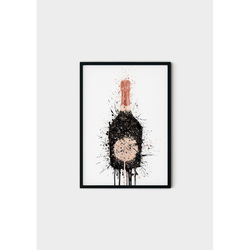 86 Bottle canvas by Laurent Perrier -Laurent Perrier Champagne Wall Art Print- Wall art printing - painting Laurent Perrier.jpg