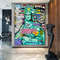 Banksy Liberty Mona Lisa Graffiti Pop Art Canvas, Mona Lisa Style Pop Art, Mona Lisa Pop Art, Street Graffiti Wall Art.jpg