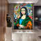 Banksy Style Mona Lisa Bubble Gum Graffiti Pop Art Canvas, Banksy Style Pop Art, Mona Lisa Pop Art, Street Graffiti Art, Mona Lisa Poster.jpg