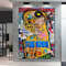 Banksy Style The Kiss Rolling Graffiti Pop Art Canvas, Banksy Style Pop Art, Love Story Kiss, Street Graffiti Wall Art, Banksy Poster.jpg