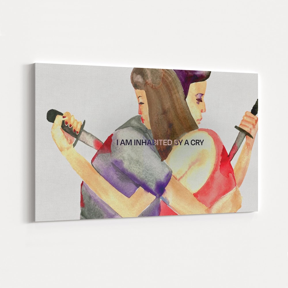 BEEF, I am Inhabited by a Cry Beef Tv Show Paintings, Beef Painting, Beef Framed Canvas Wall Art, David Choe Mural Art, Perfect House Gift.jpg