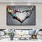 Canvas Pop Art Love - pop culture painting - graffiti painting - street art canvas, pop culture wall art - Banksy painting, heart print.jpg