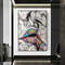 Kiss graffiti canvas - graffiti painting, pop culture painting - pop art canvas - pop art decoration - couple painting, love painting.jpg