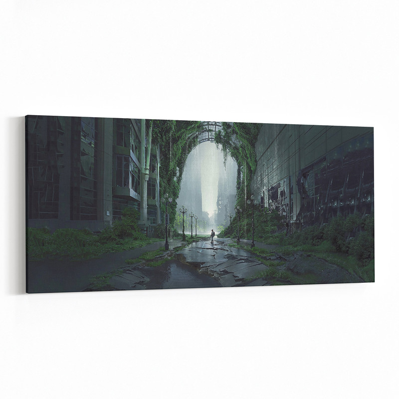 Last of Us Part 2, Pike Street, Ellie, Joel, Canvas Poster, LOU2, Wall Art, High Quality Canvas Print, Game Poster Gift.jpg