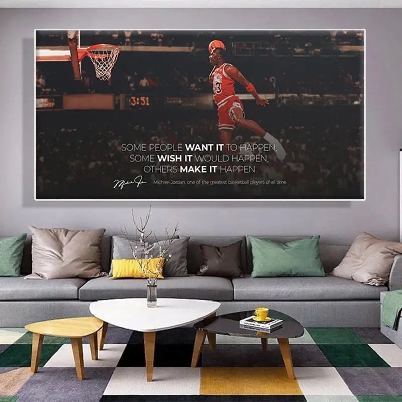 Mickael Jordan Canvas XXL , Basketball Art , Mickael Jordan Wall art , Mickael Jordan Wall Decor , Jordan quotes , Mickael Jordan Print.jpg
