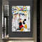 Mickey Mouse Pop Art canvas - Pop culture painting - pop art decoration - Mickey pop art painting - Disney Wall Art - Disney poster.jpg