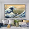 Reproduction The Great Wave at Kanagawa , Hokusai Prints , Japanese wave , Katsushika Hokusai Painting , Japanese tsunami painting ,.jpg