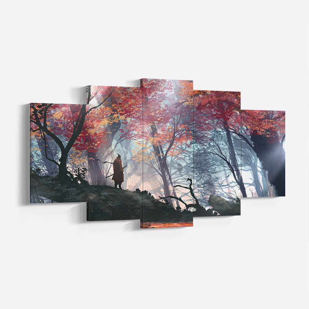 Sekiro, Sekiro Shadows Die Twice Canvas, Wall Art, High Quality Canvas Print, Game Poster Gift Fans of Sekiro.jpg