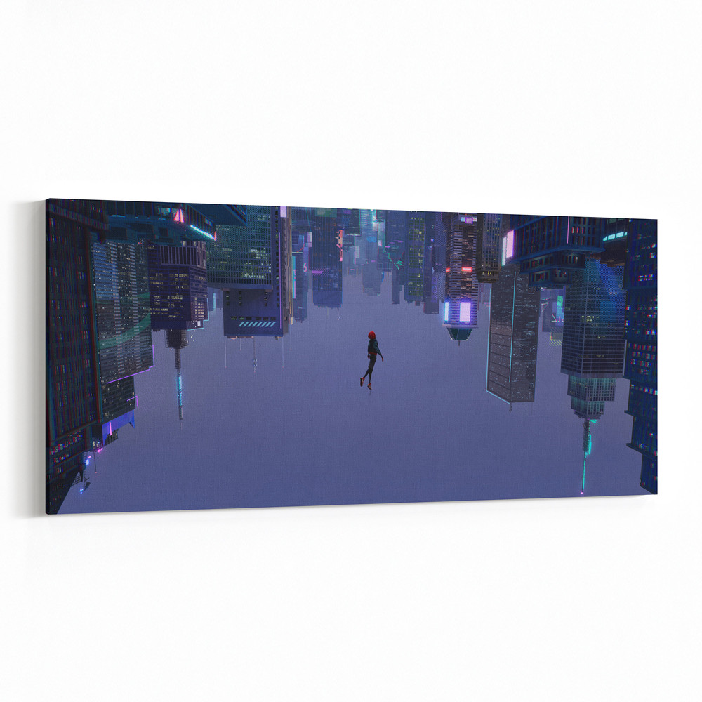 Spider-Man Across The Spider-Verse Canvas Poster, Wall Art, High Quality Canvas, Spider Verse Poster, New Spider-Man Movie Poster.jpg