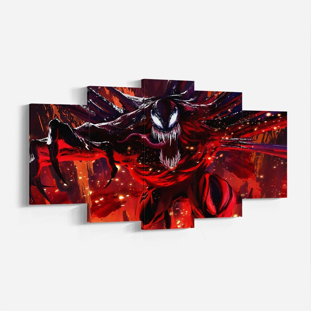 Venom, Carnage, Spiderman, Superhero Canvas Poster, Venom, Wall Art, High Quality Canvas Print, Movie Poster Gift-1.jpg