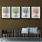 4 season trees set 30 - painting - Spring Summer autumn and winter Beautiful unique set painting original hand made by Koby Feldmos.jpg