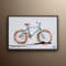 Bicycle Painting 30 Original oil painting on canvas, Contemporary art, thick oil layers, Ready to hang, By Koby Feldmos.jpg