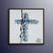 Cross oil painting 30 on canvas, biblical art, jesus cross, by Koby Feldmos.jpg