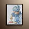 Female surgeon 40 - original oil painting, surgical procedure, medical art, surgery painting, doctor, gift for medical doctor.jpg