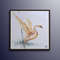 Golden Swan 35 Animal painting, Luxury oil painting, original modern artwork, thick oil paint texture, By Koby Feldmos.jpg