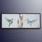 HummingBirds Painting 67 Original oil painting , Animal painting, hummingbird painting, Modern style, Express shipping, by Koby Feldmos.jpg