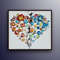 LOVE Heart PAINTING 25 Amazing painting on canvas, For every occasion, Valentines, Gift idea, For yourself in Living room, Koby Feldmos.jpg