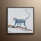 Monkey 25 Oil painting original handmade texture artwork, modern style by Koby Feldmos.jpg