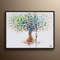 Original oil painting 40 Beautiful thick texture Tree painting, abstract looks, relaxing art, by Koby Feldmos.jpg