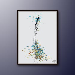 painting feather 40 gift idea for all occasions original oil painting handmade by koby feldmos