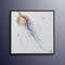 Painting 35 Jellyfish Original Oil Painting on canvas , Calming colors, beautiful texture, Handmade By Koby Feldmos.jpg