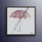 Painting 35 Pink umbrella, Original Handmade oil painting on canvas, Express shipping worldwide, By Koby Feldmos.jpg