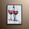 Painting 40 Red Wine original oil painting gift idea for all occasions handmade by Koby feldmos.jpg
