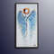 Painting 55 Angel wings, Original Oil Painting, One of a Kind Piece of Art, Calming Colors, Extremely unique, By Koby Feldmos.jpg