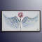 Painting Angel wings 55 Abstract style Thick layers Amazing texture ! Express Shipping By Koby Feldmos.jpg