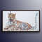 Painting Animal 67 Tiger Original oil painting on canvas, Handmade painting, ready to hang, thick oil paint, by Koby Feldmos.jpg