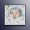 Painting Einstein 35 oil painting on canvas, original art canvas pop art custom order portrait handmade by Koby Feldmos.jpg