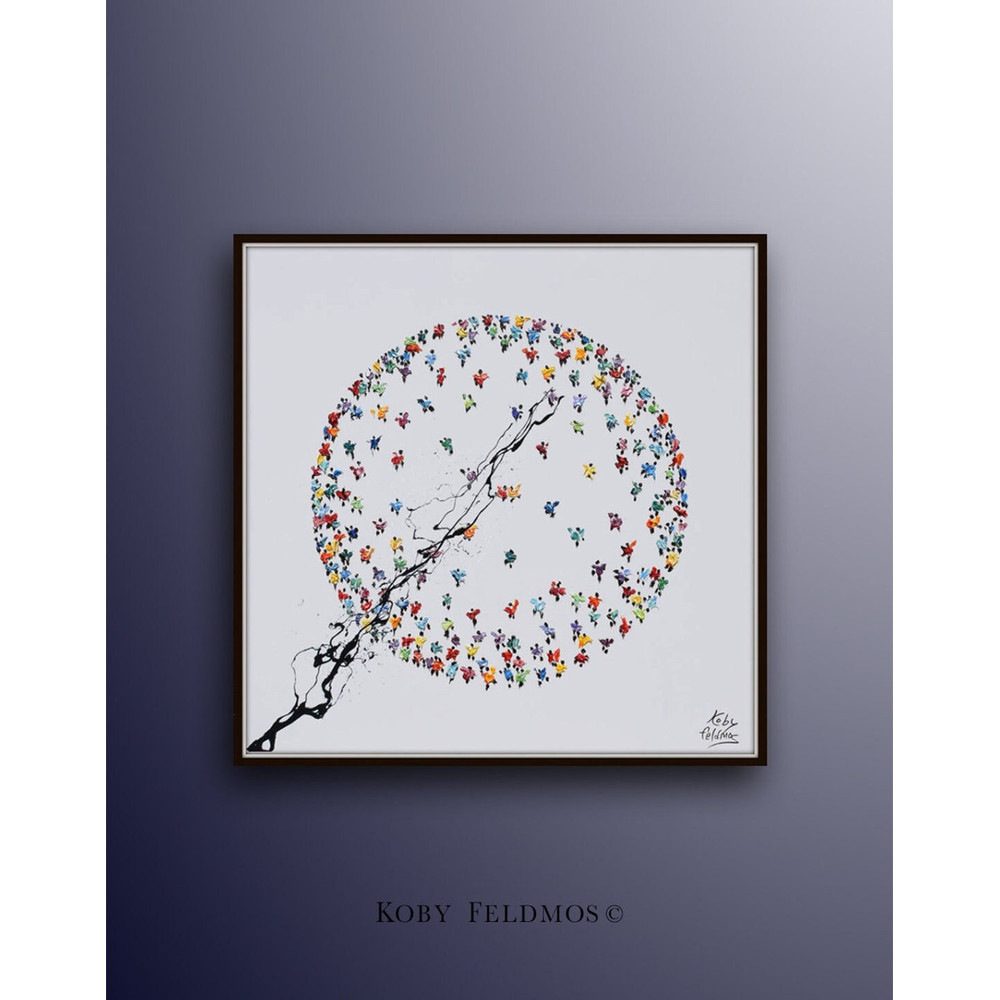 People of the world 35 oil painting on canvas by Koby Feldmos.jpg