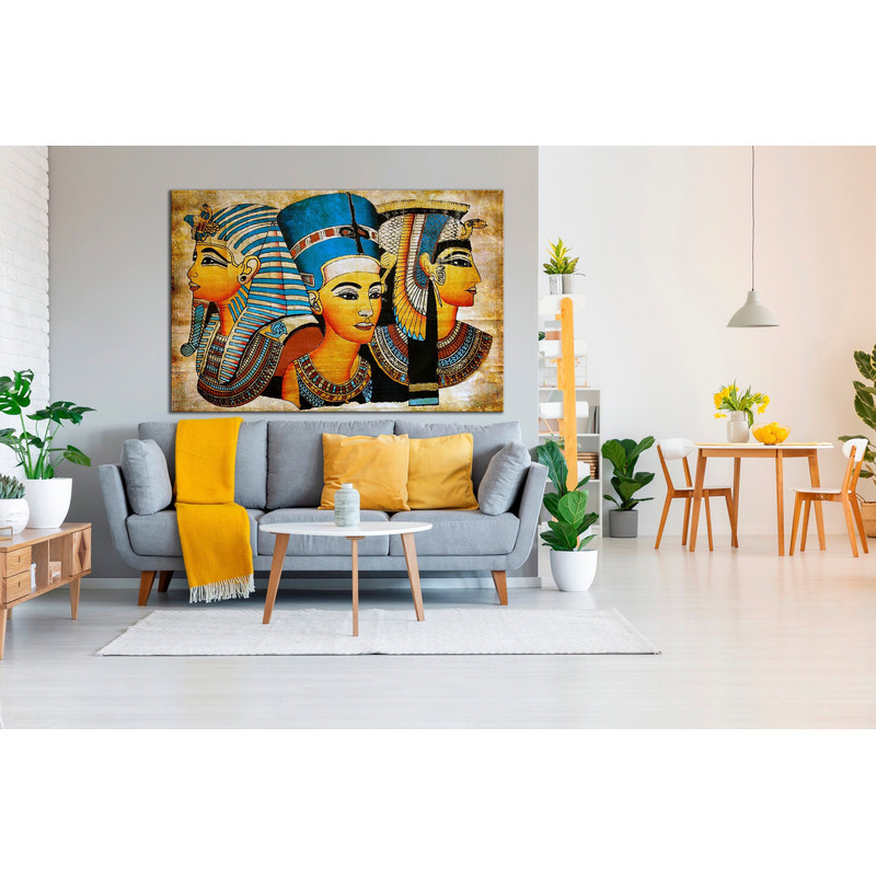 CANVAS ART PRINT Egypt Art Print Tutankhamon Canvas Print Egypt Wall Decor Ancient Egypt Canvas Art Cleopatra Canvas Print Nefertiti Canvas.jpg