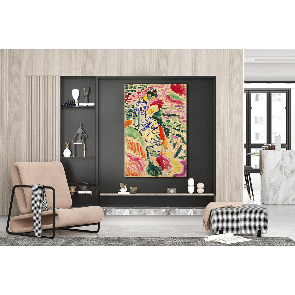 CANVAS ART PRINT Henri Matisse Art Print La Japonaise Woman beside the Water Classic Art Canvas Print Fine Art Reproduction Print on Canvas.jpg