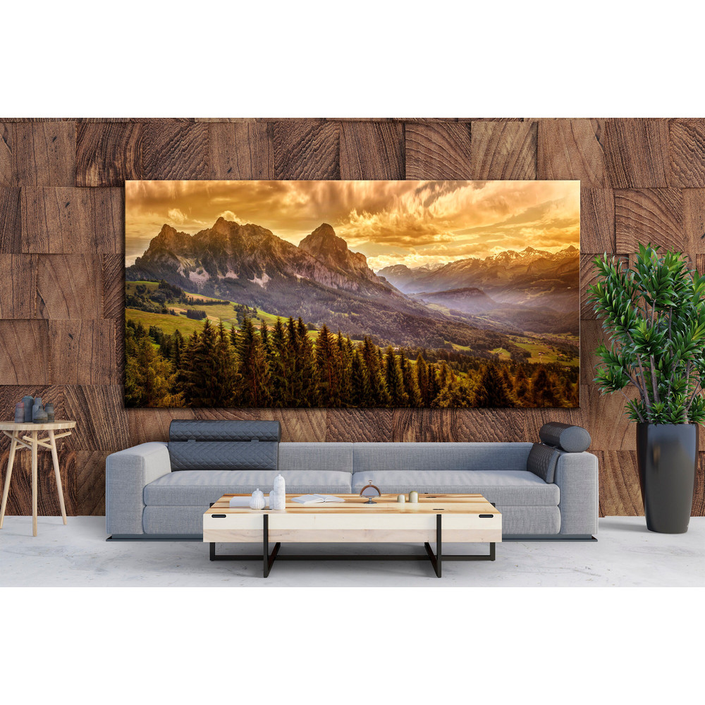 CANVAS ART PRINT Mountain Canvas Print Nature Wall Art for Living Room Mountain Art Print Wild Nature Canvas Art Landscape Art Print.jpg