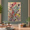 CANVAS ART PRINT Number 16 Abstract Painting Print Jackson Pollock Canvas Print Modern Wall Art Living Room Abstract Wall Art Decor.jpg