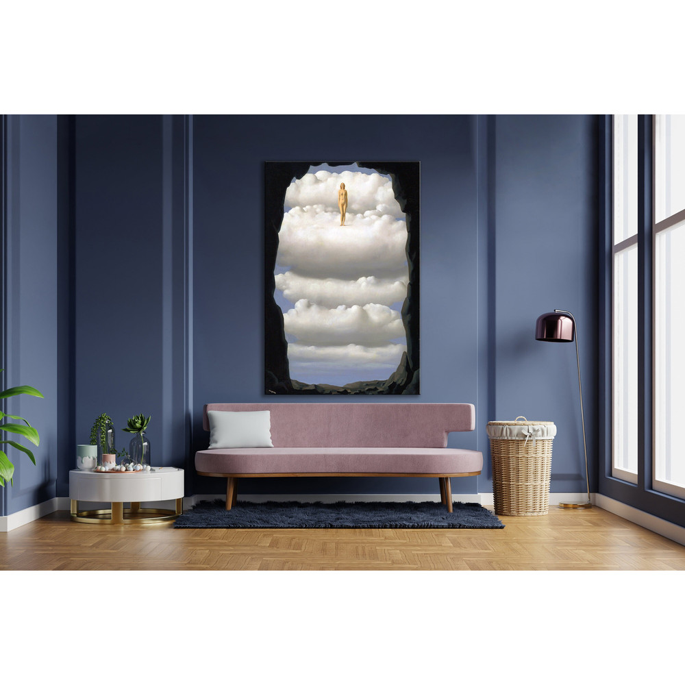 CANVAS ART PRINT Our Daily Bread Magritte Reproduction Print Rene Magritte Painting Print Nude Fine Art Wall Art Magritte Canvas Art Print.jpg