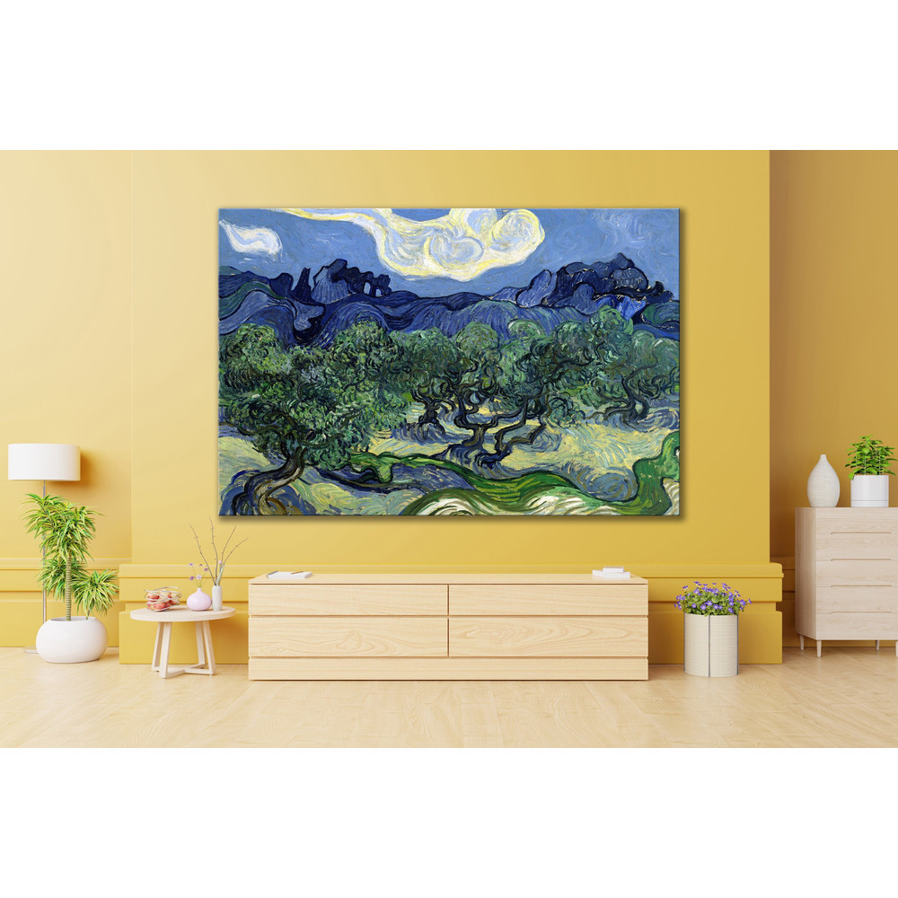 CANVAS ART PRINT Olive Trees Canvas Art Vincent van Gogh Painting Print Fine Art Canvas Classic Art Print Olive Grove Wall Art.jpg