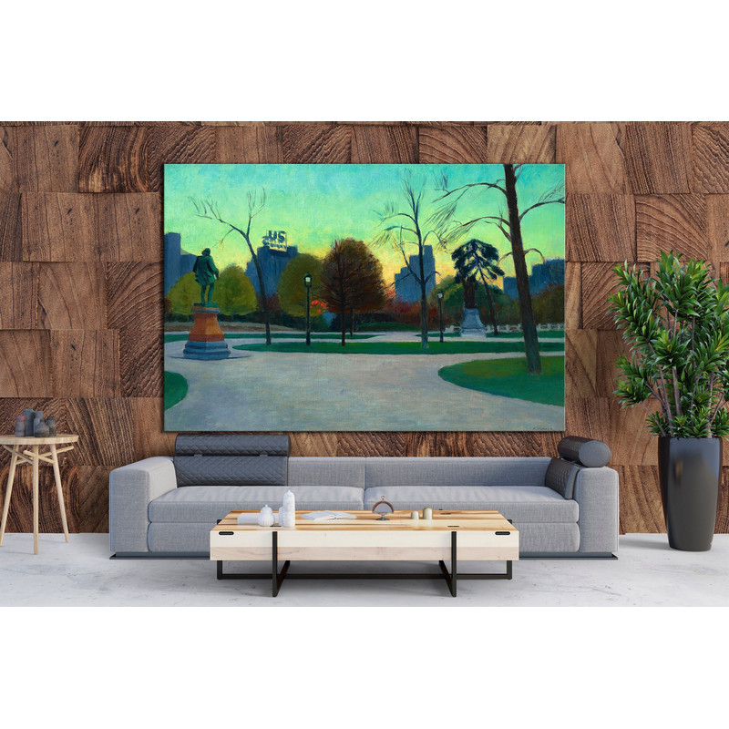 CANVAS ART PRINT Shakespeare At Dusk Art Print Edward Hopper Canvas Art American Fine Art Classic Art Reproduction Hopper Park Painting.jpg