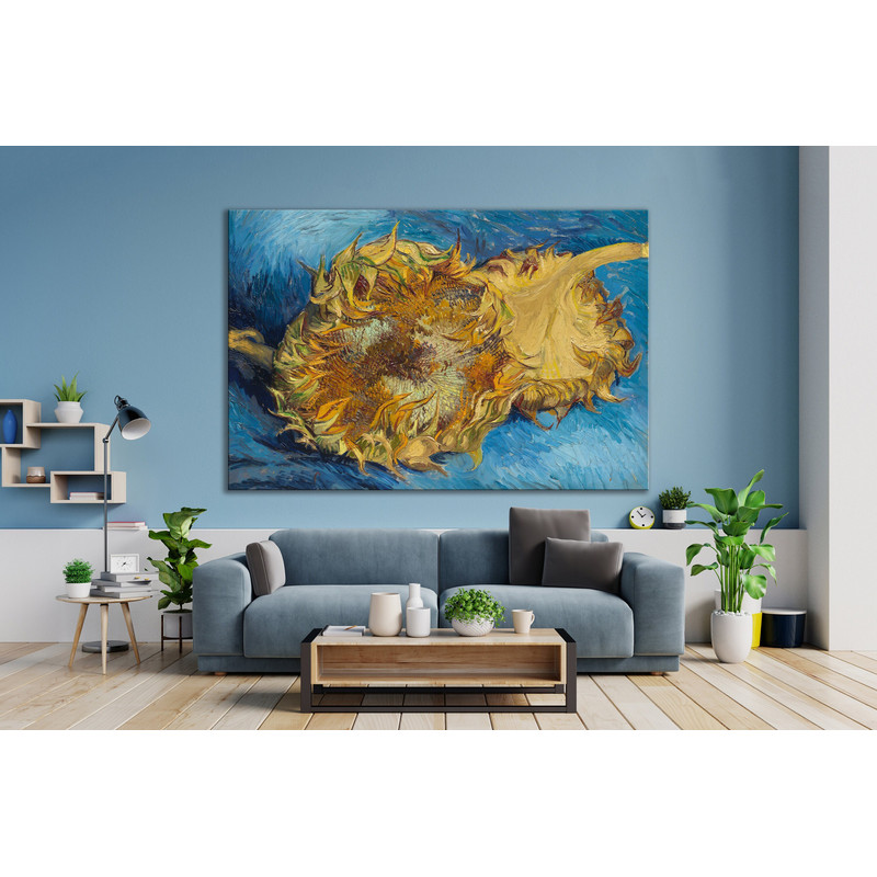 CANVAS ART PRINT Sunflowers Canvas Print Van Gogh Sunflower Art Vincent van Gogh Print Classic Art Print Fine Art Canvas Flower Wall Art.jpg