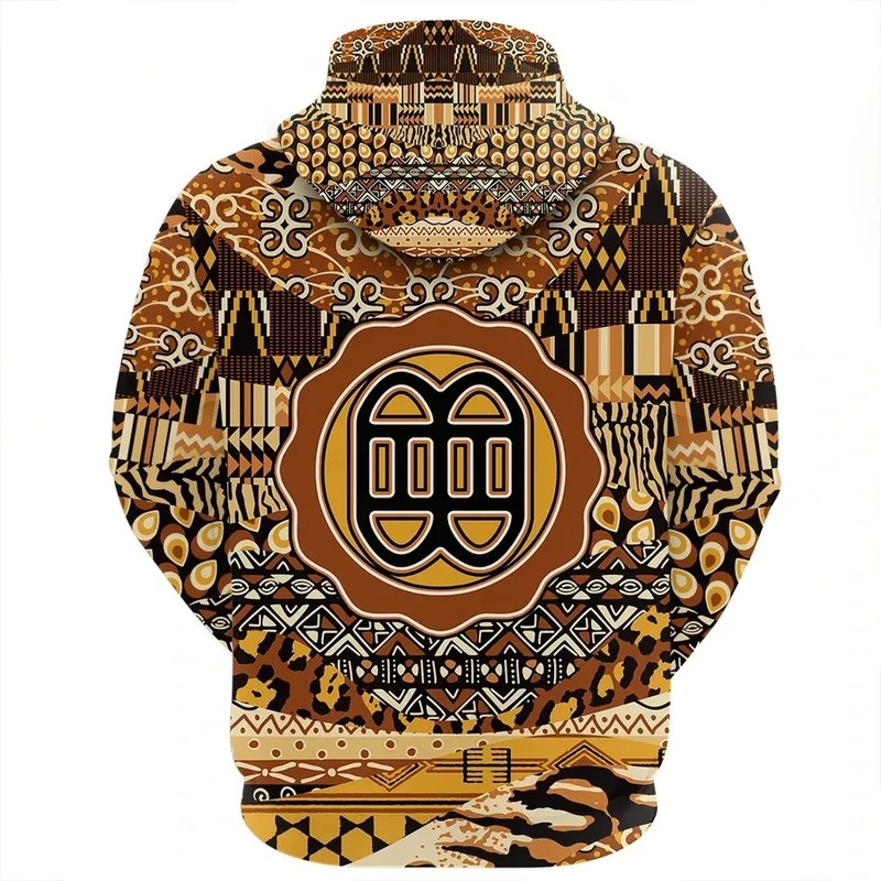 Nnampo Pa Baanu Hoodie Leo Style, African Hoodie For Men Women