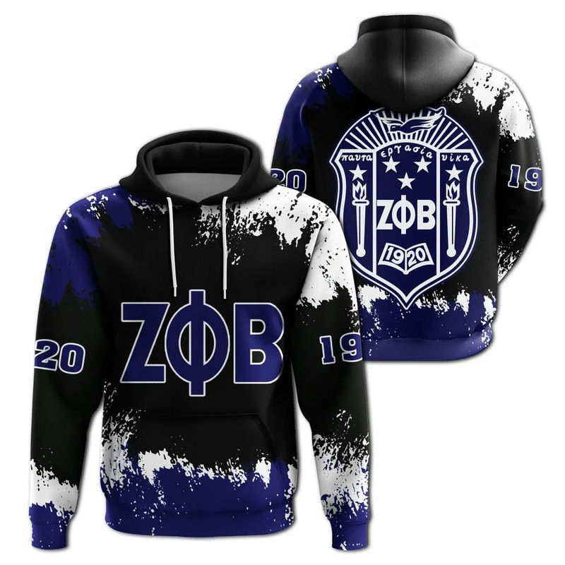 Zeta Phi Beta Hoodie, African Hoodie For Men Women