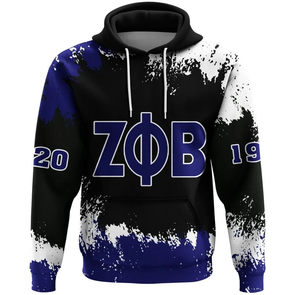 Zeta Phi Beta Hoodie, African Hoodie For Men Women