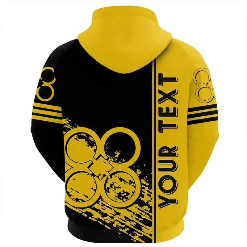 Agyin Dawuru Hoodie Quarter Style, African Hoodie For Men Women