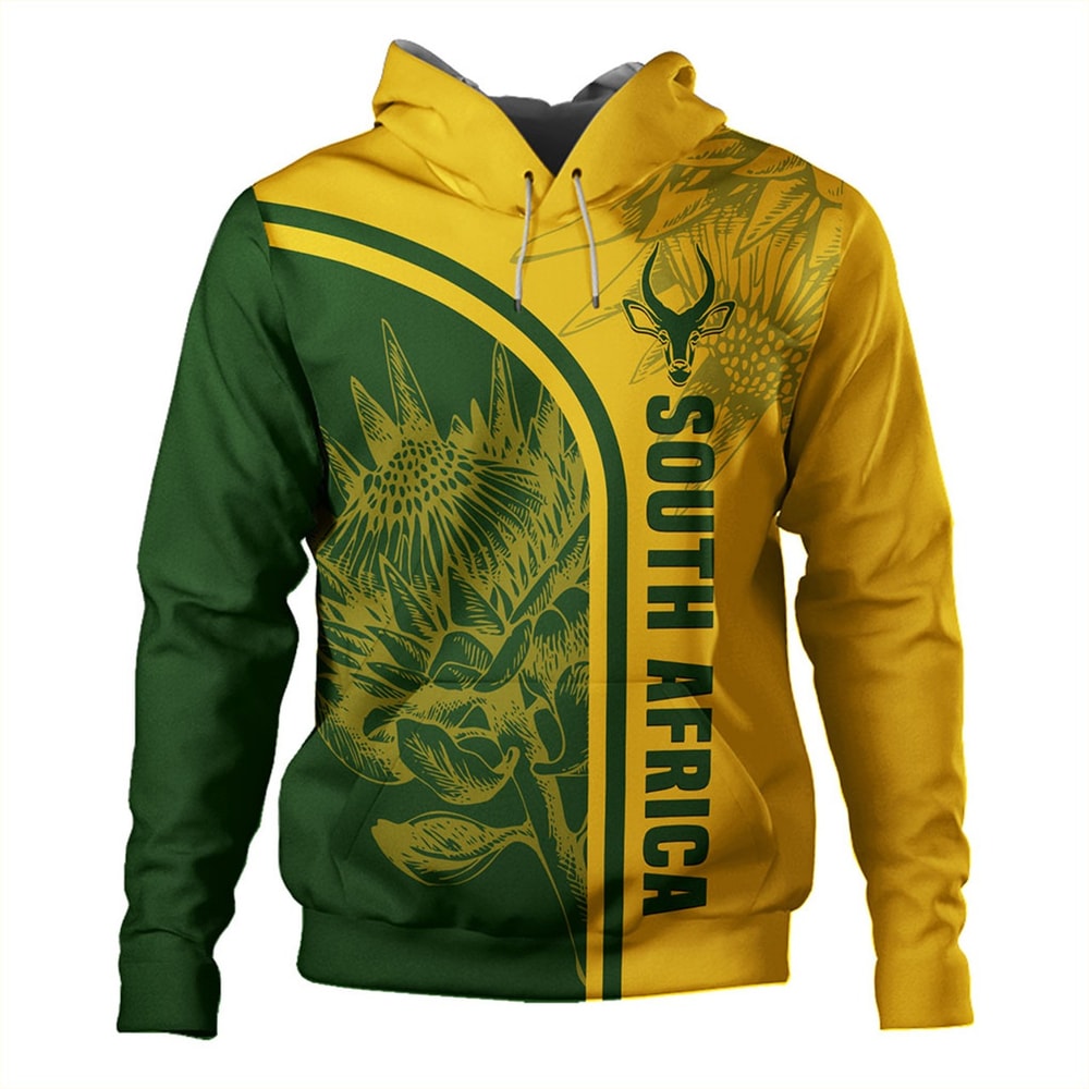 South Africa Hoodie Custom In My Heart, African Hoodie For Men Women