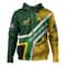 South Africa Hoodie Bokke Flag Gunge Background, African Hoodie For Men Women