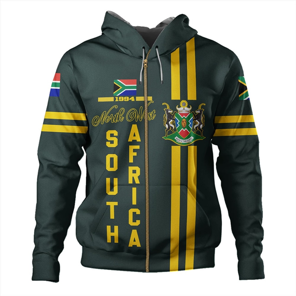 South Africa Hoodie North West Springbook Animals, African Hoodie For Men Women