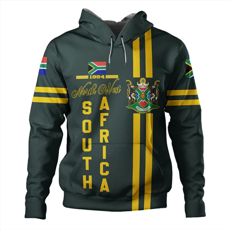 South Africa Hoodie North West Springbook Animals, African Hoodie For Men Women