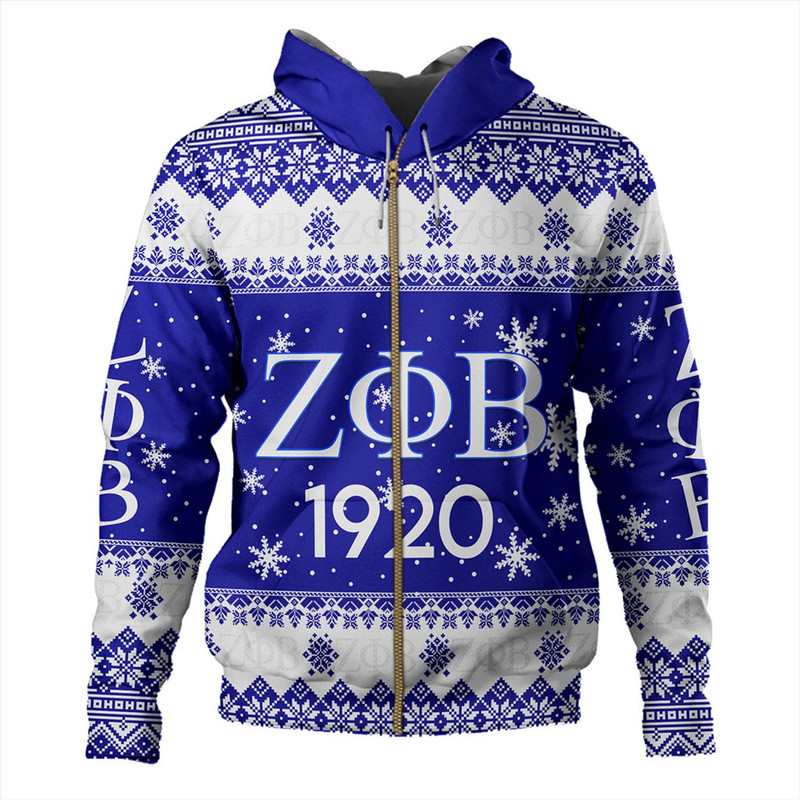 Zeta Phi Beta Hoodie Sorority Inc Christmas, African Hoodie For Men Women